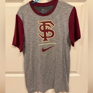 Nike Dri Fit Florida State University tshirt.